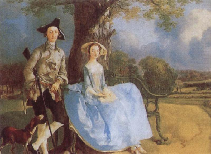 Mr and Mrs Andrews, Thomas Gainsborough